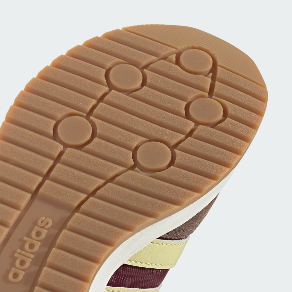 Adidas Women's RUN 70s 2.0 Shoes - Maroon / Powder Yellow / Earth Strata - Image 9