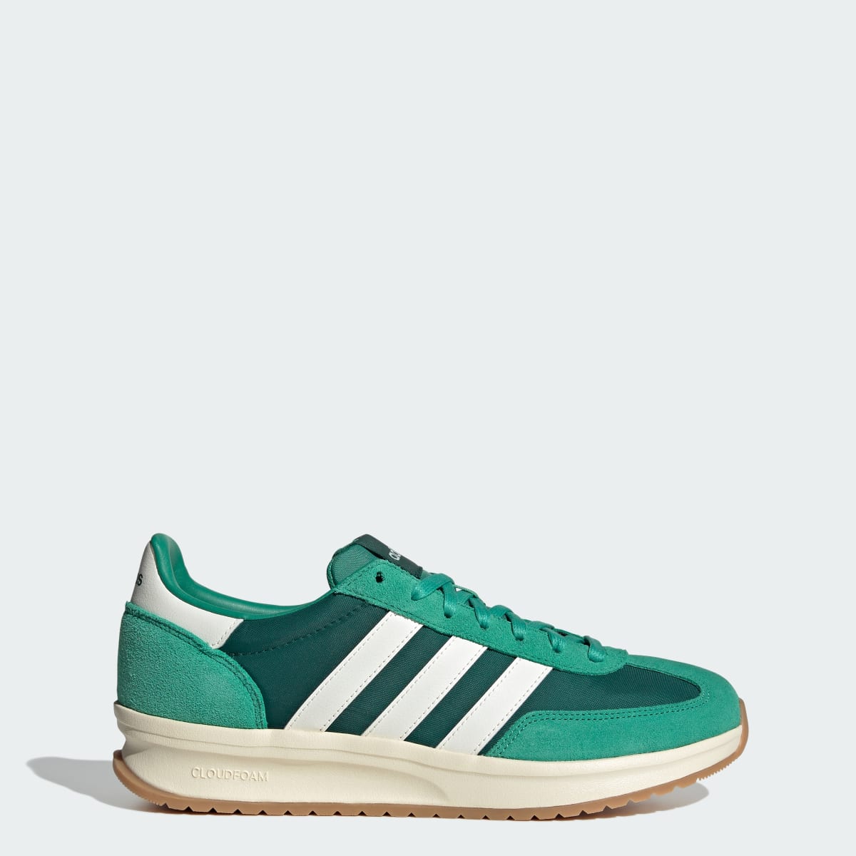 Adidas Men's RUN 70s 2.0 Shoes - Collegiate Green / Core White / Semi Court Green - Image 1