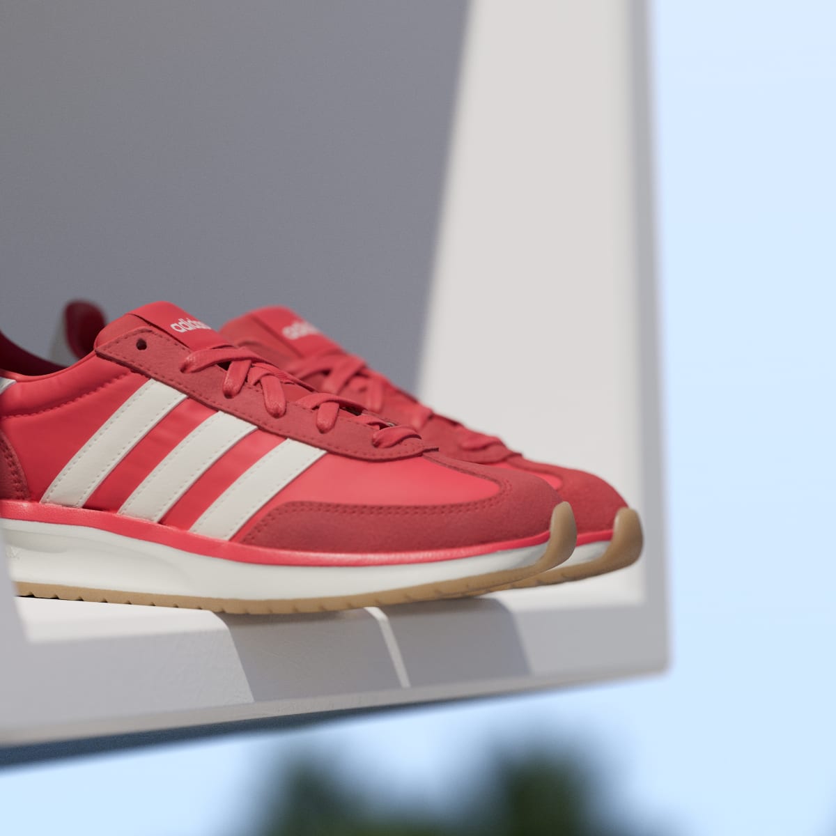 Adidas Women's RUN 70s 2.0 Shoes - Pure Ruby / Off White / Better Scarlet - Image 10