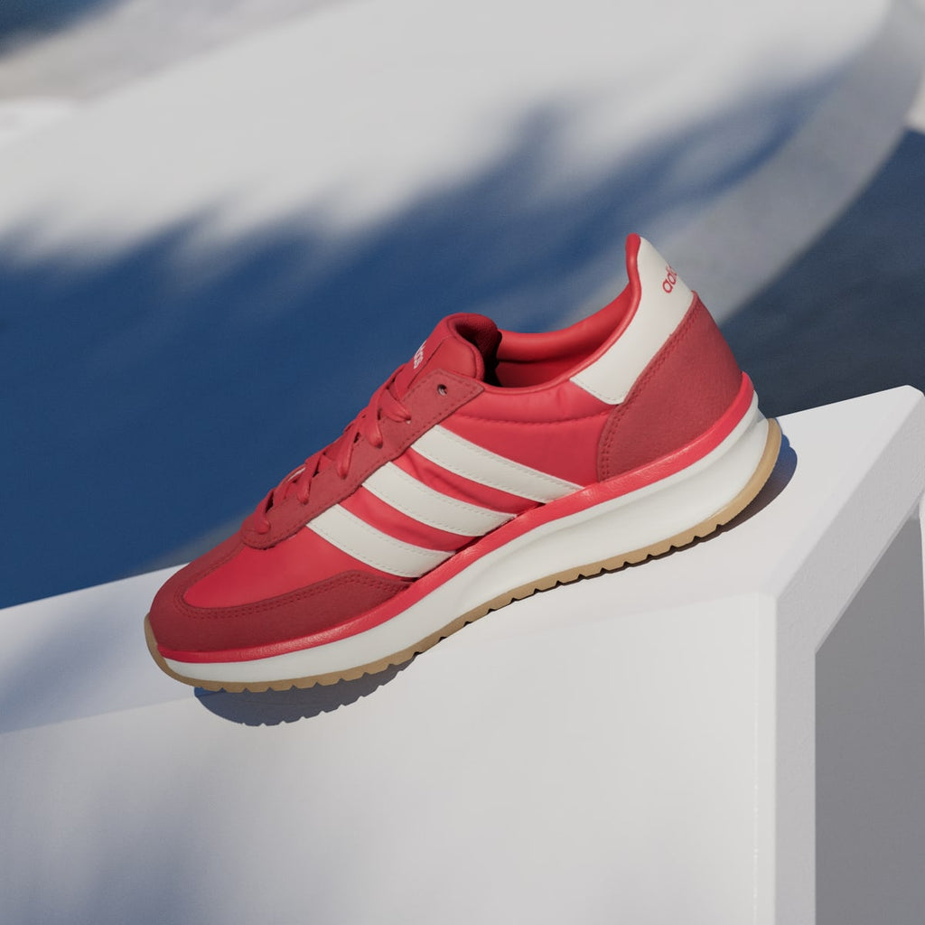 Adidas Women's RUN 70s 2.0 Shoes - Pure Ruby / Off White / Better Scarlet - Image 7