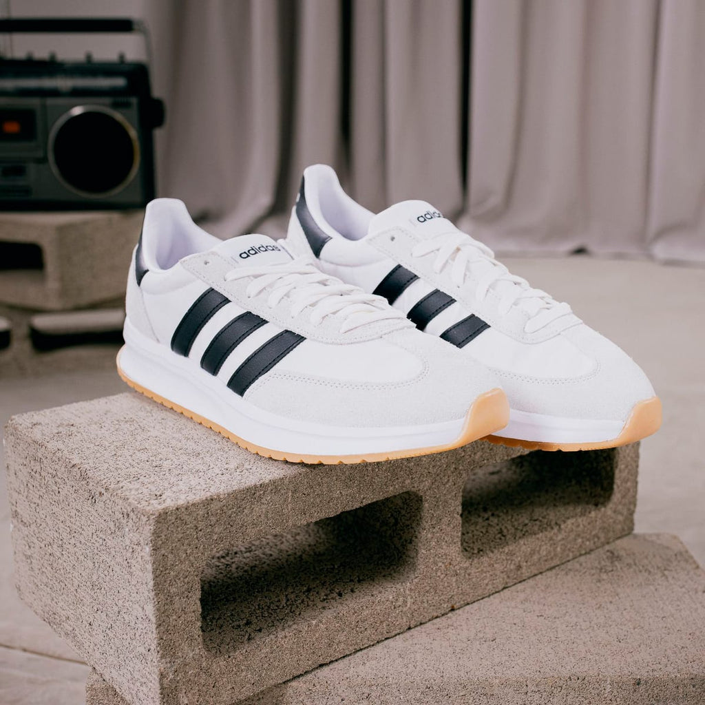 Adidas Men's RUN 70s 2.0 Shoes - Cloud White / Core Black / Grey One - Image 12