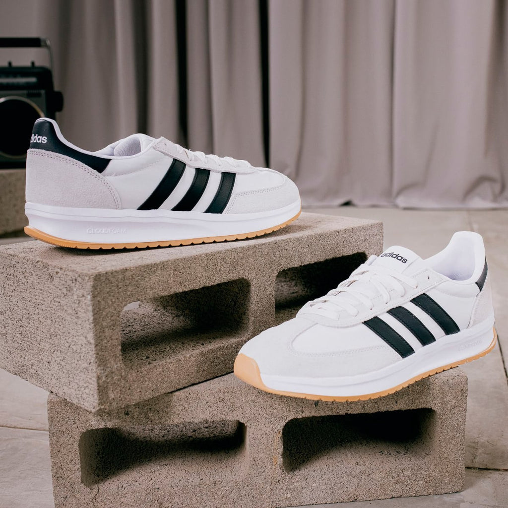Adidas Men's RUN 70s 2.0 Shoes - Cloud White / Core Black / Grey One - Image 13