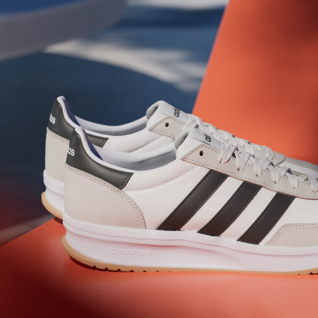 Adidas Men's RUN 70s 2.0 Shoes - Cloud White / Core Black / Grey One - Image 9