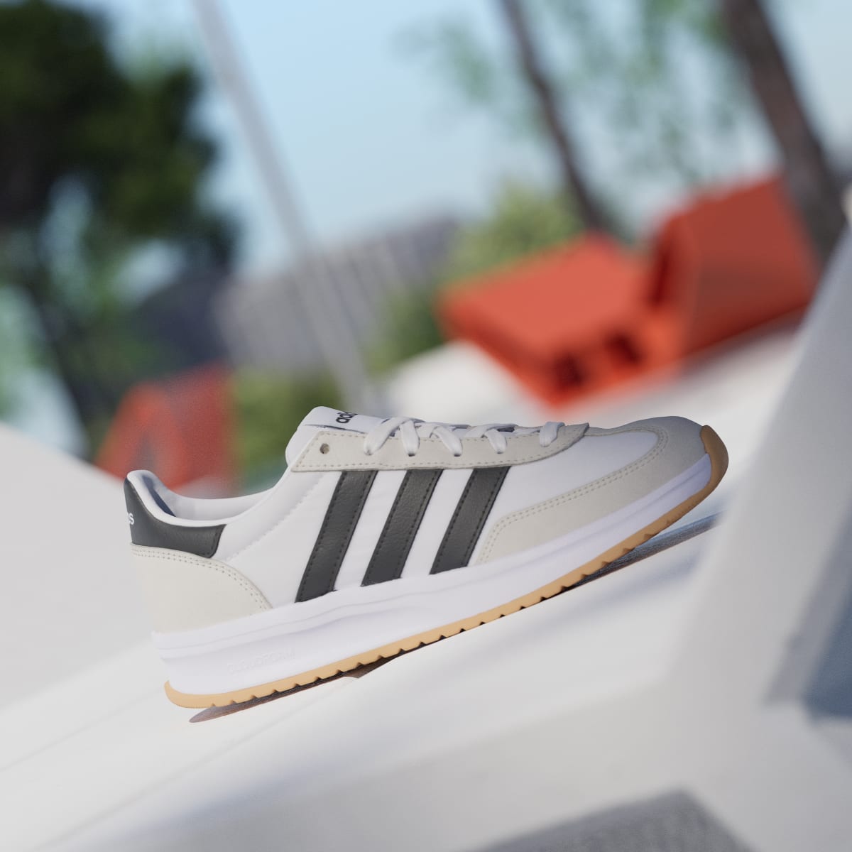 Adidas Women's RUN 70s 2.0 Shoes - Cloud White / Core Black / Grey One - Image 3