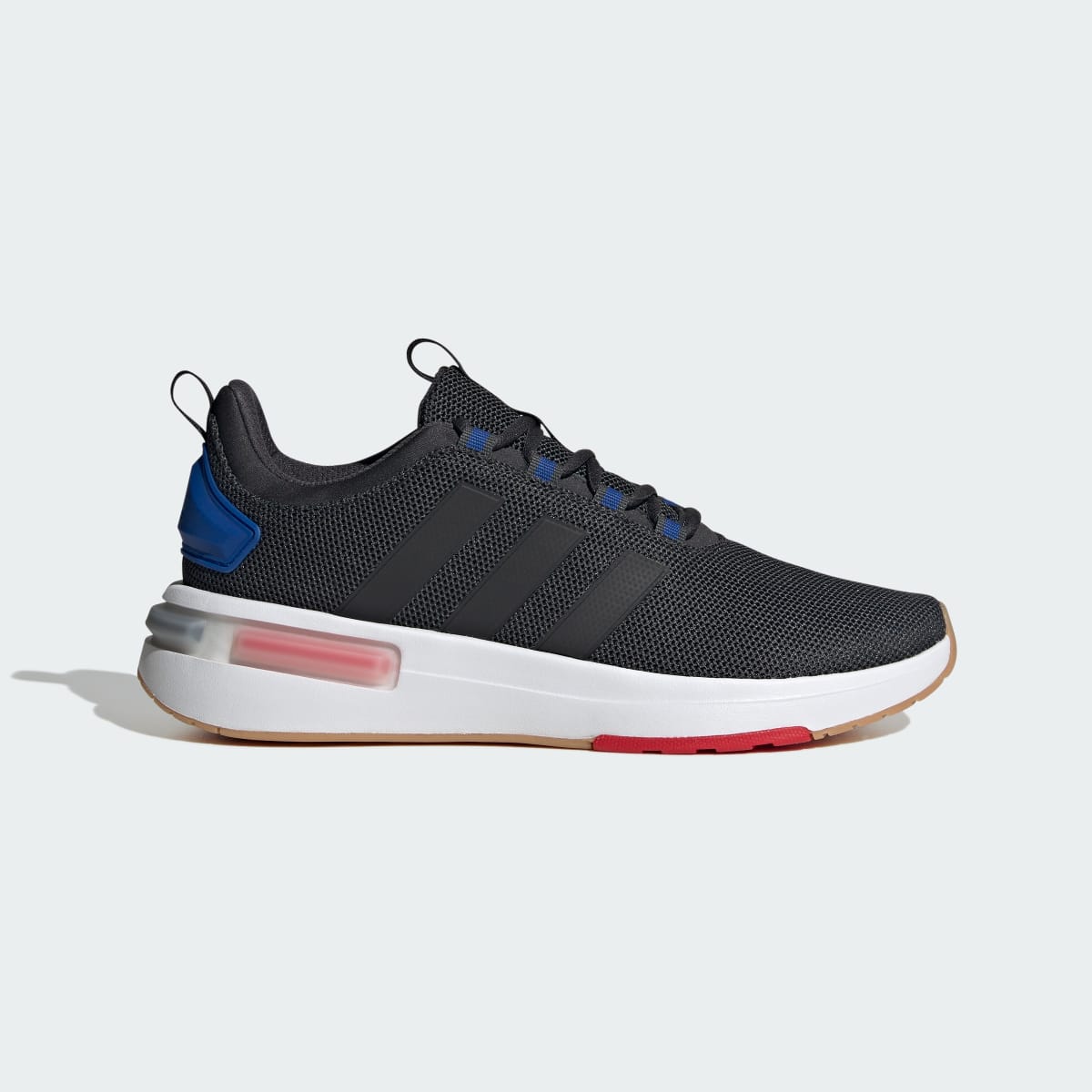 Adidas Men's Racer TR23 Shoes - Carbon / Core Black / Royal Blue - Image 1