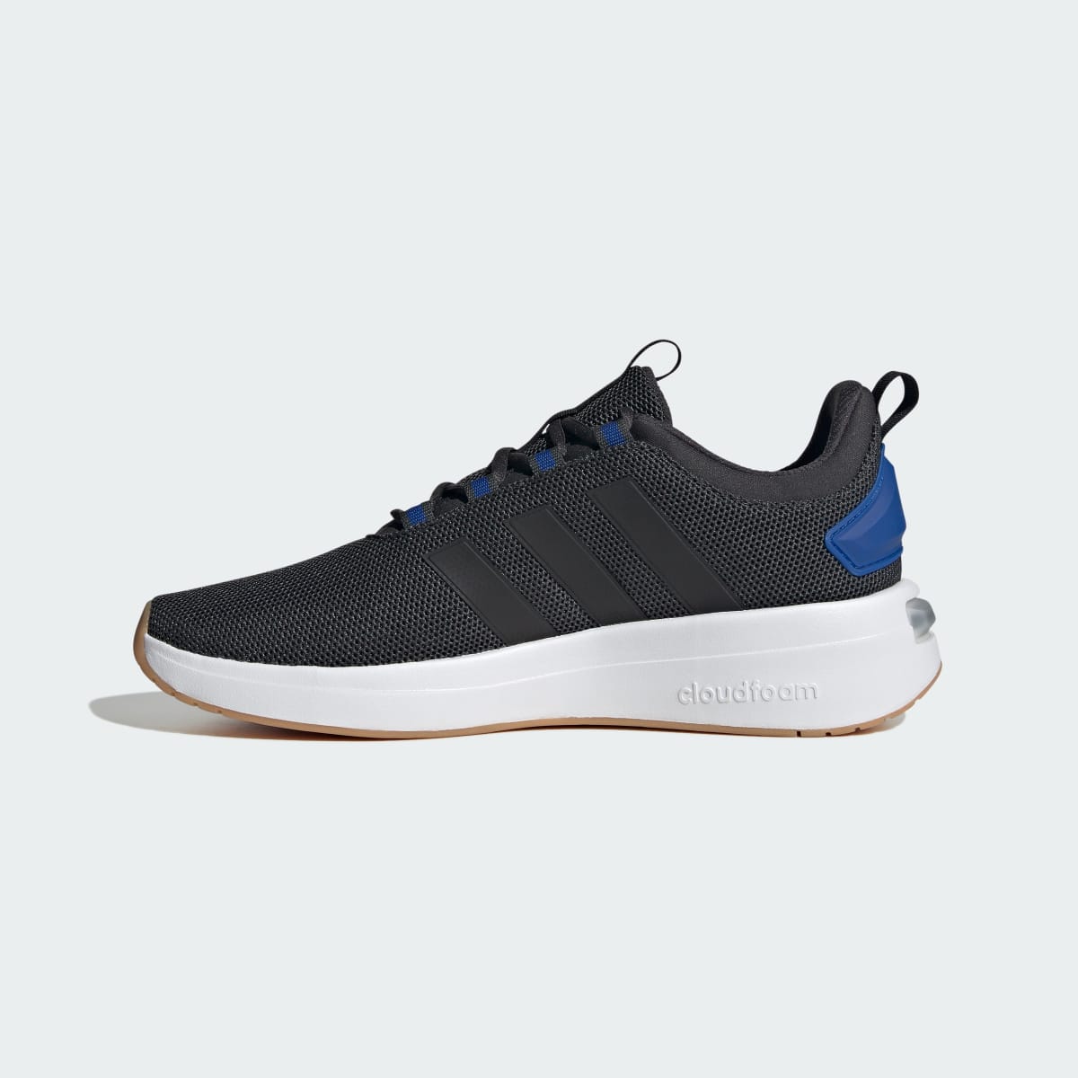 Adidas Men's Racer TR23 Shoes - Carbon / Core Black / Royal Blue - Image 6