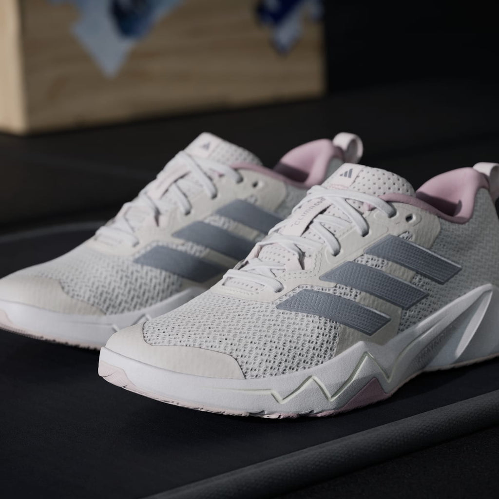 Adidas Women's Rapidmove Go Training Sneakers - Orbit Grey / Silver Metallic / Dual Lilac - Image 9