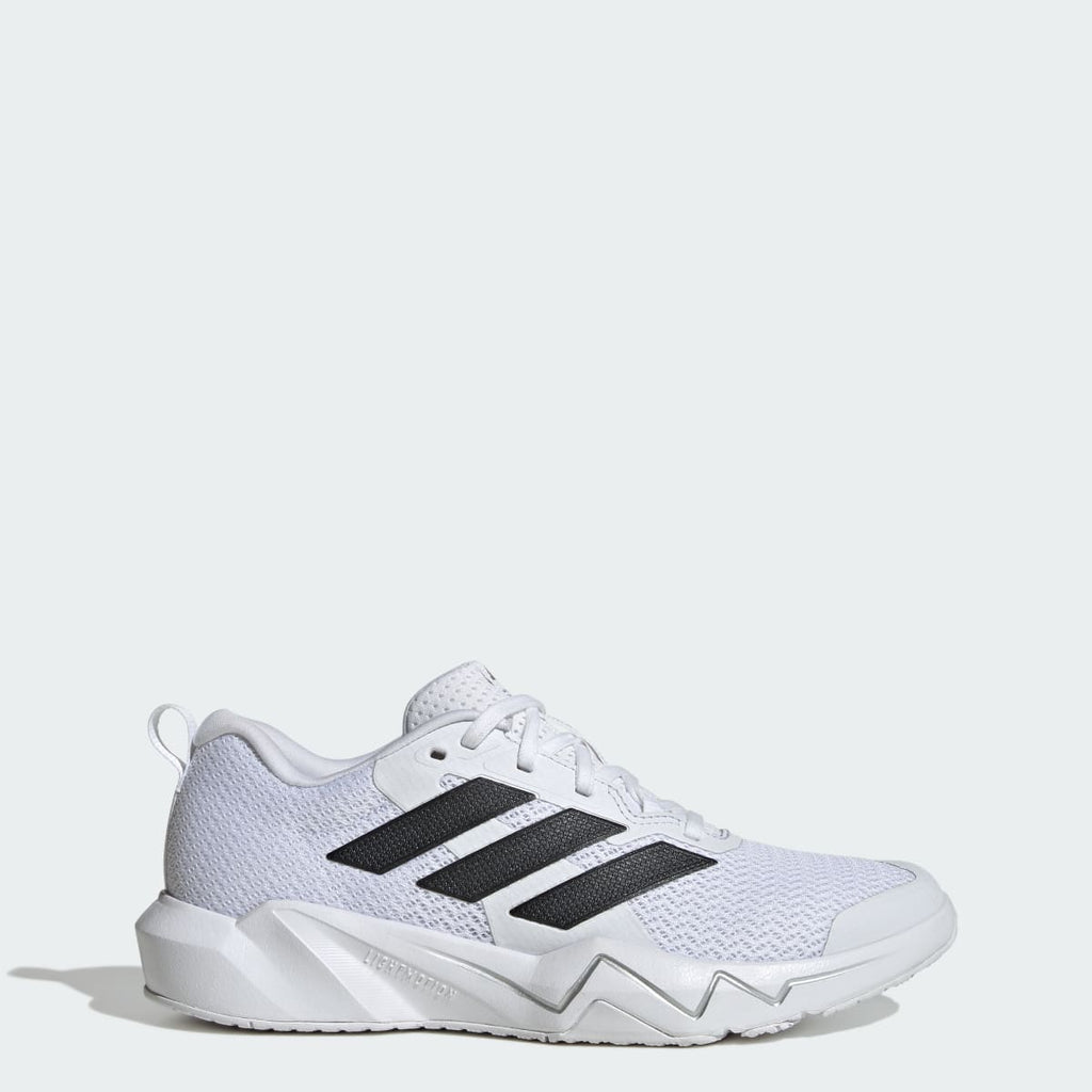 Adidas Women's Rapidmove Go Training Sneakers - Cloud White / Core Black / Silver Metallic - Image 1