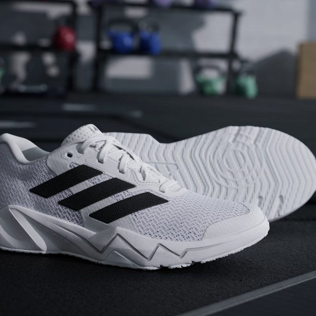 Adidas Women's Rapidmove Go Training Sneakers - Cloud White / Core Black / Silver Metallic - Image 11