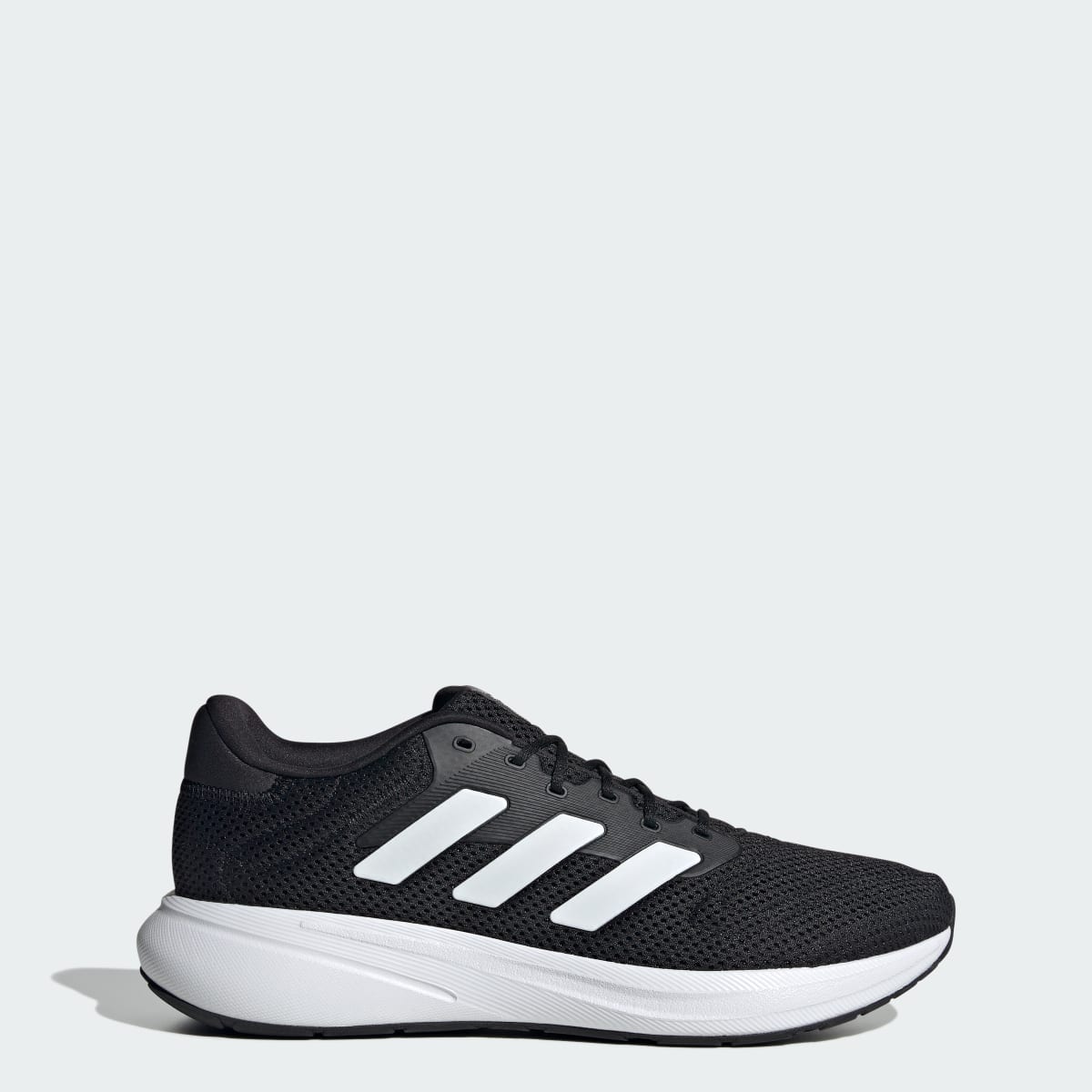 Adidas Men's Response Runner Shoes - Core Black / Cloud White / Cloud White - Image 1