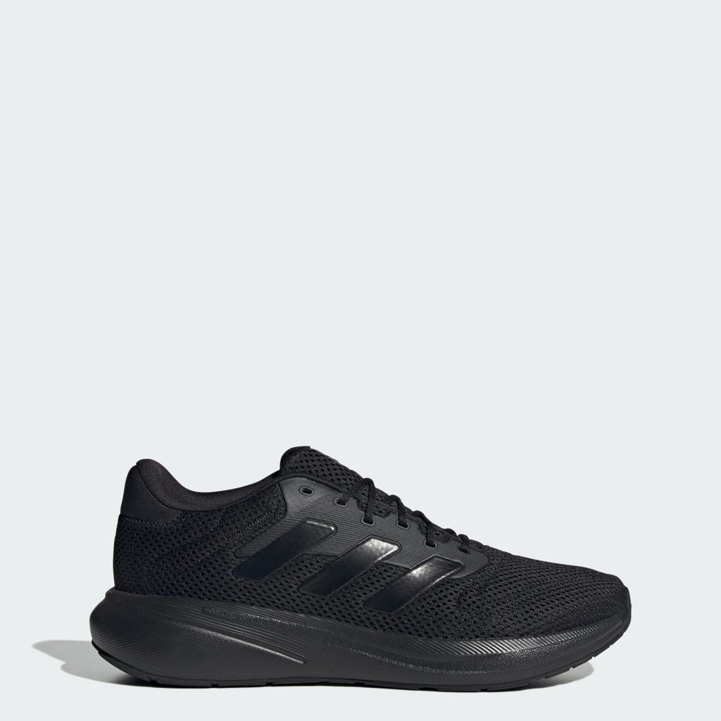 Adidas Men's Response Runner Shoes - Core Black / Core Black / Core Black - Image 1