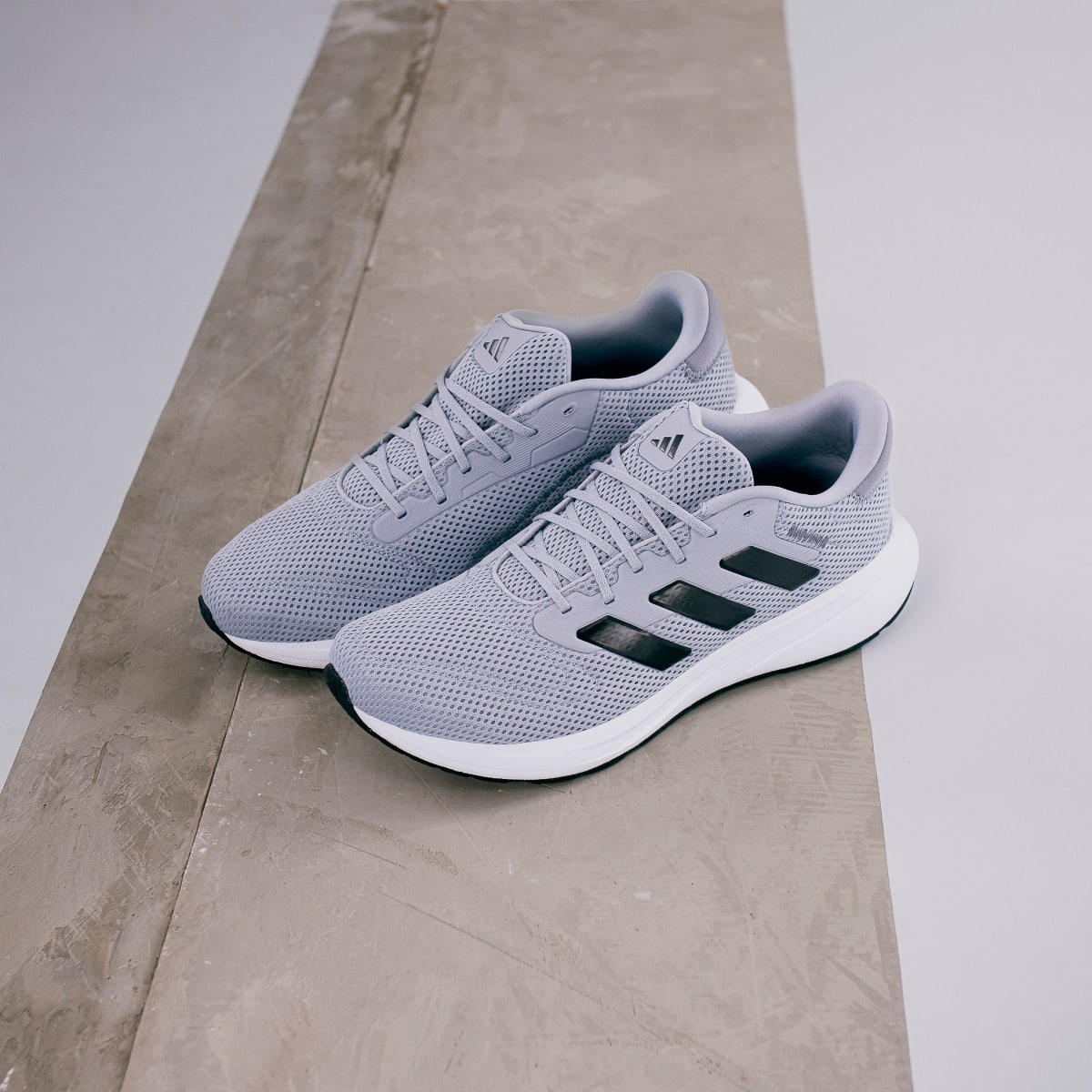 Adidas Men's Response Runner Shoes - Halo Silver / Core Black / Grey - Image 10