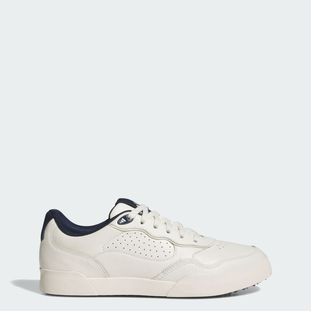 Adidas Men's Retrocross 25 Spikeless Golf Shoes - Off White / Night Indigo / Off White - Image 1