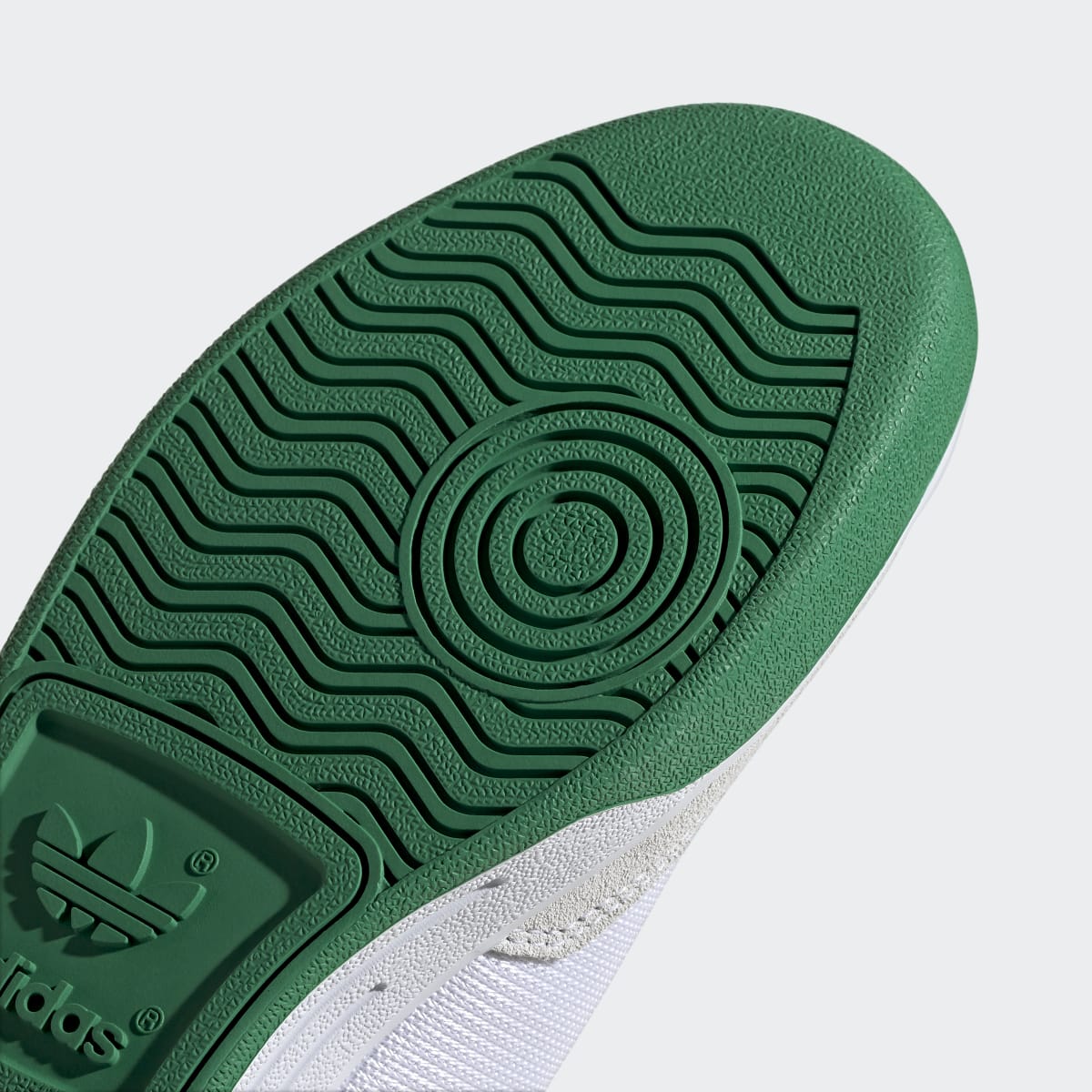 Adidas Men's Rod Laver Shoes - Cloud White / Cloud White / Green - Image 10