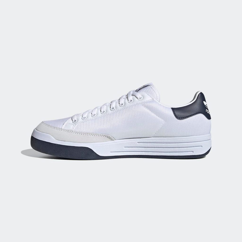 Adidas Men's Rod Laver Shoes - Cloud White / Cloud White / Collegiate Navy - Image 6