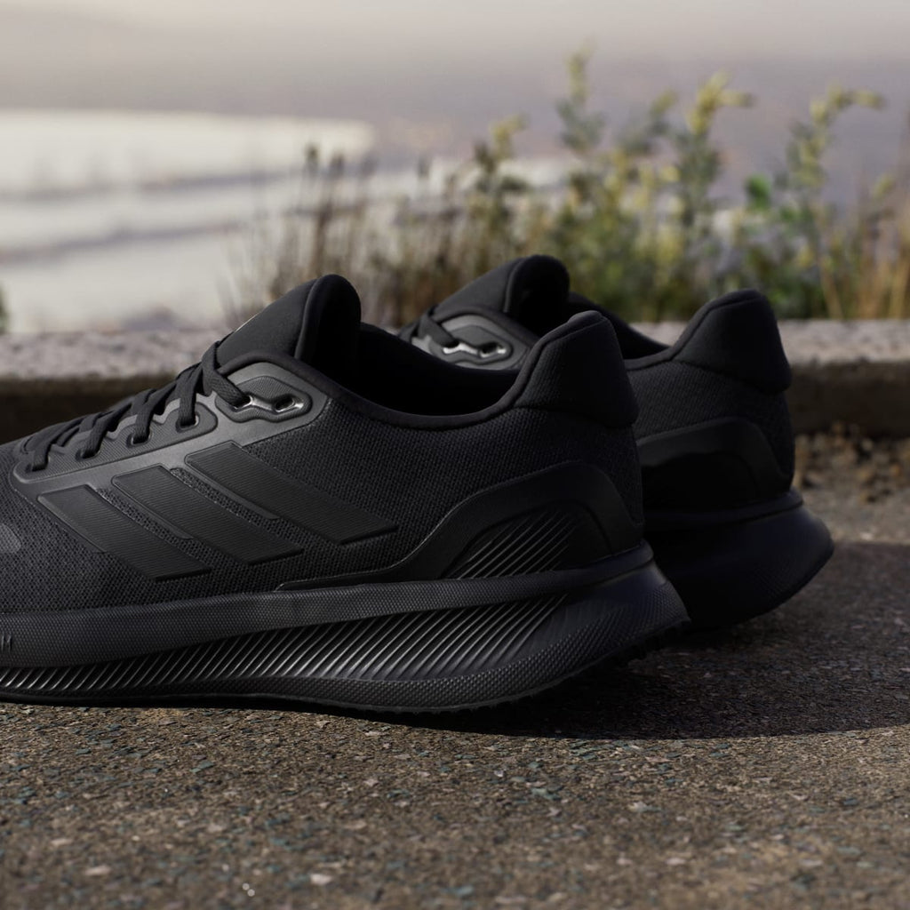 Adidas Men's Runfalcon 5 Running Shoes - Core Black / Core Black / Core Black - Image 10