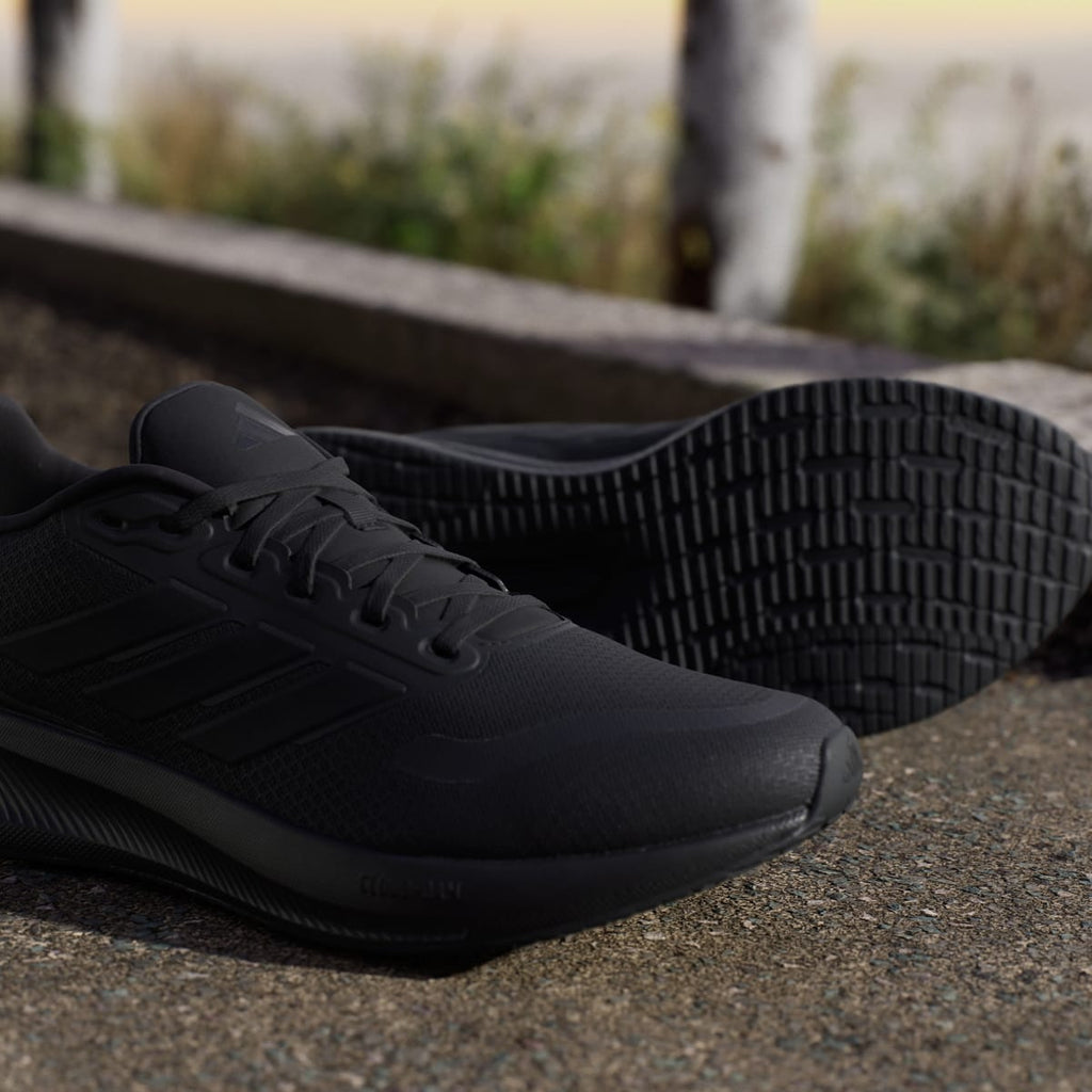 Adidas Men's Runfalcon 5 Running Shoes - Core Black / Core Black / Core Black - Image 9