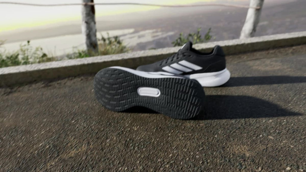 Adidas Men's Runfalcon 5 Running Shoes - Core Black / Cloud White / Core Black - Image 2