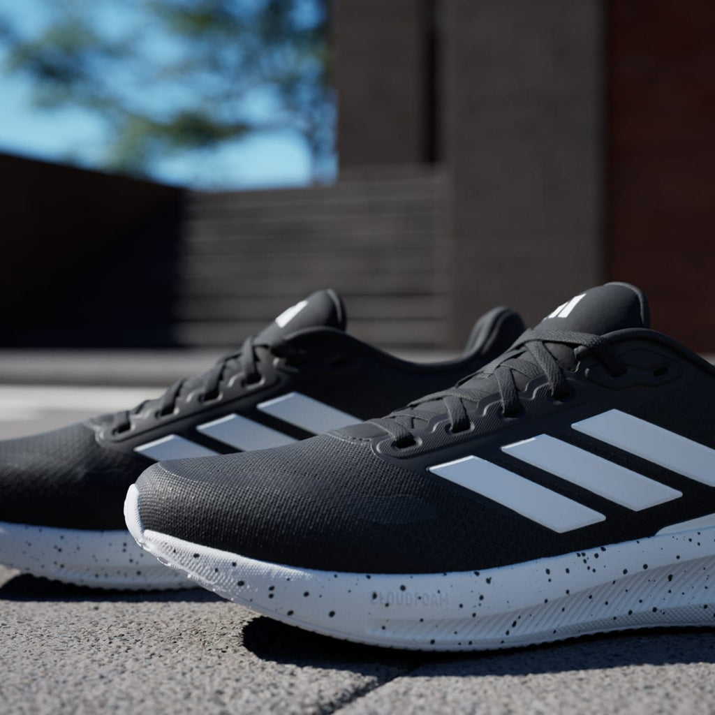 Adidas Men's Runfalcon 5 Running Shoes - Core Black / Cloud White / Core Black - Image 9