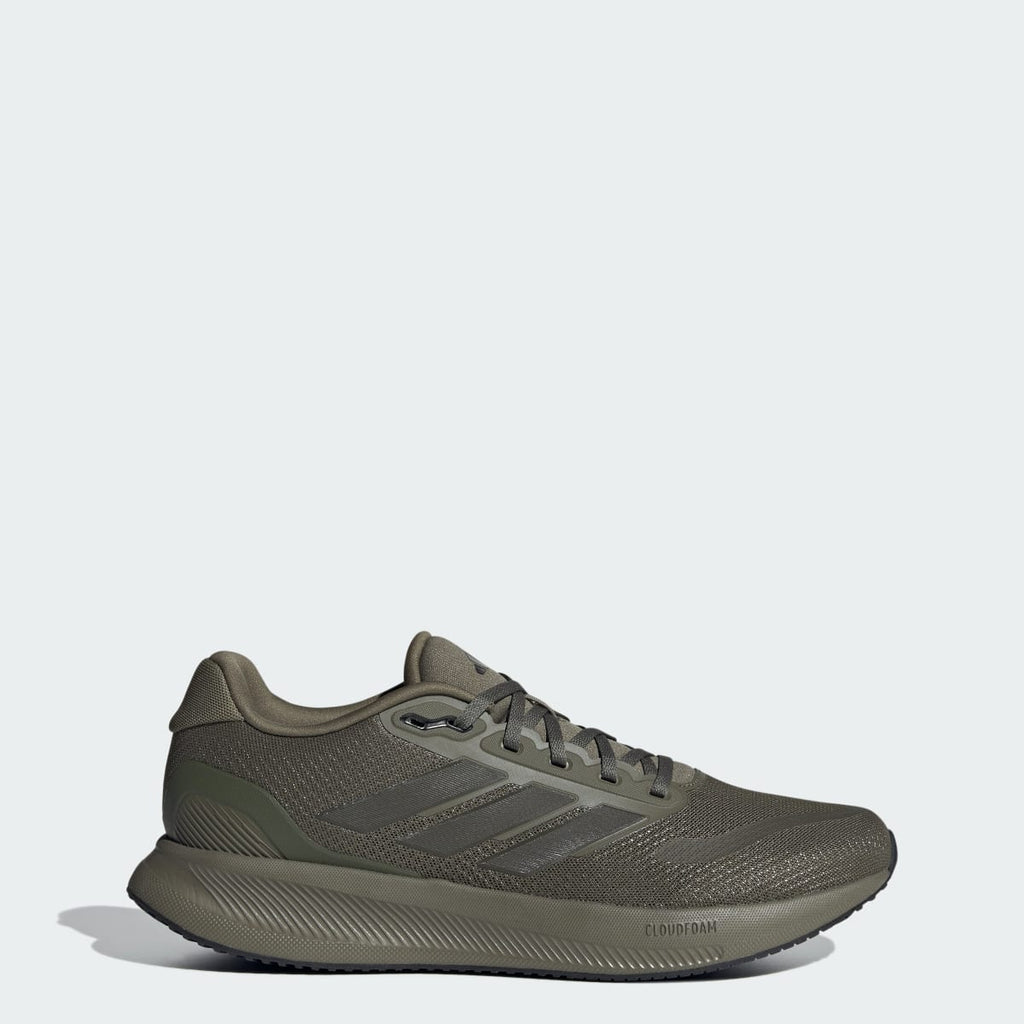 Adidas Men's Runfalcon 5 Running Shoes - Olive Strata / Shadow Olive / Core Black - Image 1