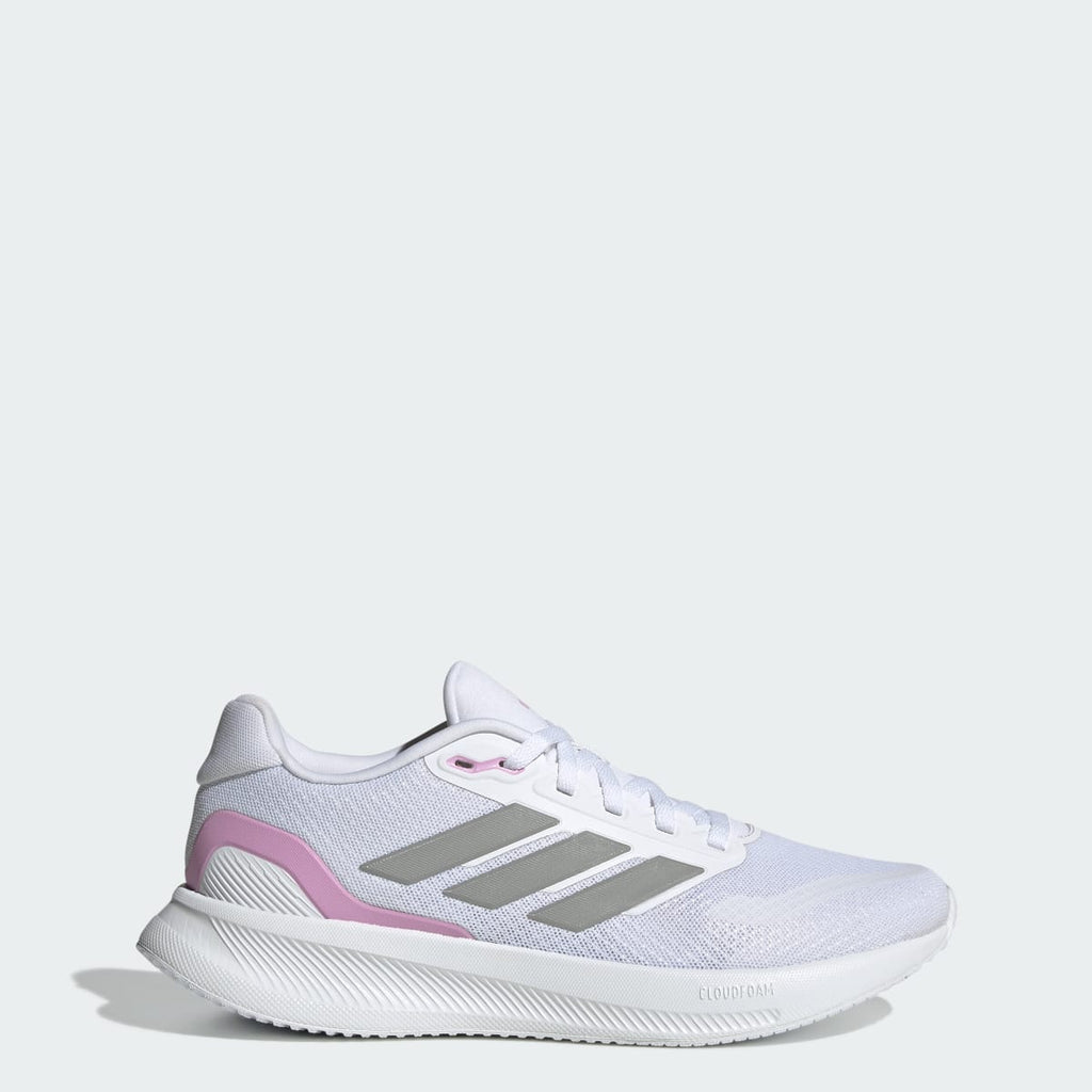 Adidas Women's Runfalcon 5 Running Shoes - Cloud White / Grey Strata / Core Black - Image 1