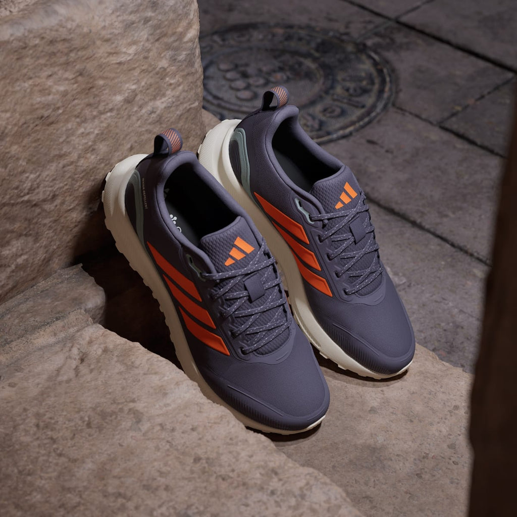 Adidas Men's Runfalcon 5 TR Running Shoes - Aurora Onix / Pure Orange / Core Black - Image 5