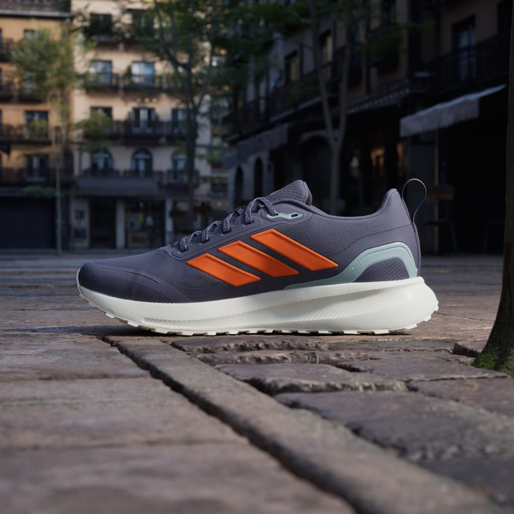 Adidas Men's Runfalcon 5 TR Running Shoes - Aurora Onix / Pure Orange / Core Black - Image 7