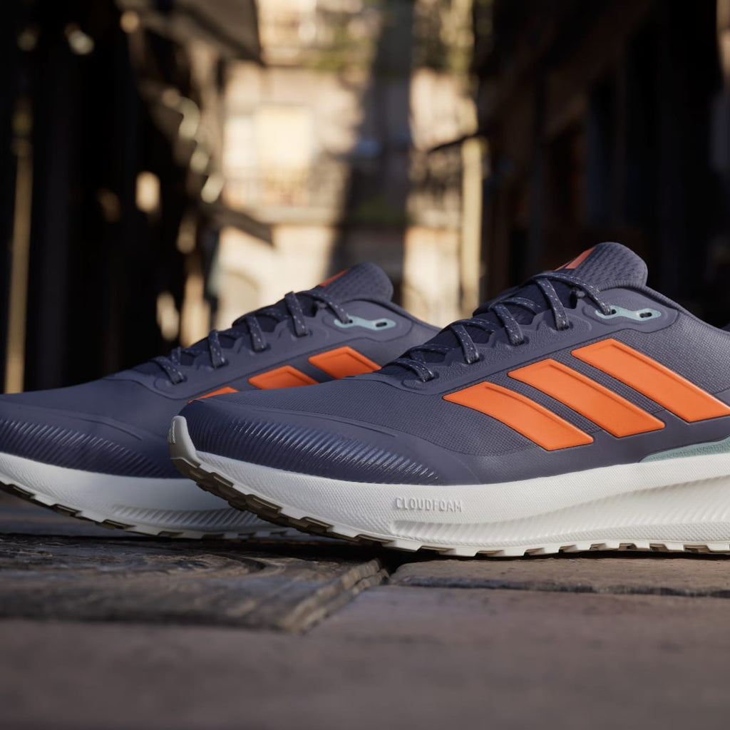 Adidas Men's Runfalcon 5 TR Running Shoes - Aurora Onix / Pure Orange / Core Black - Image 9