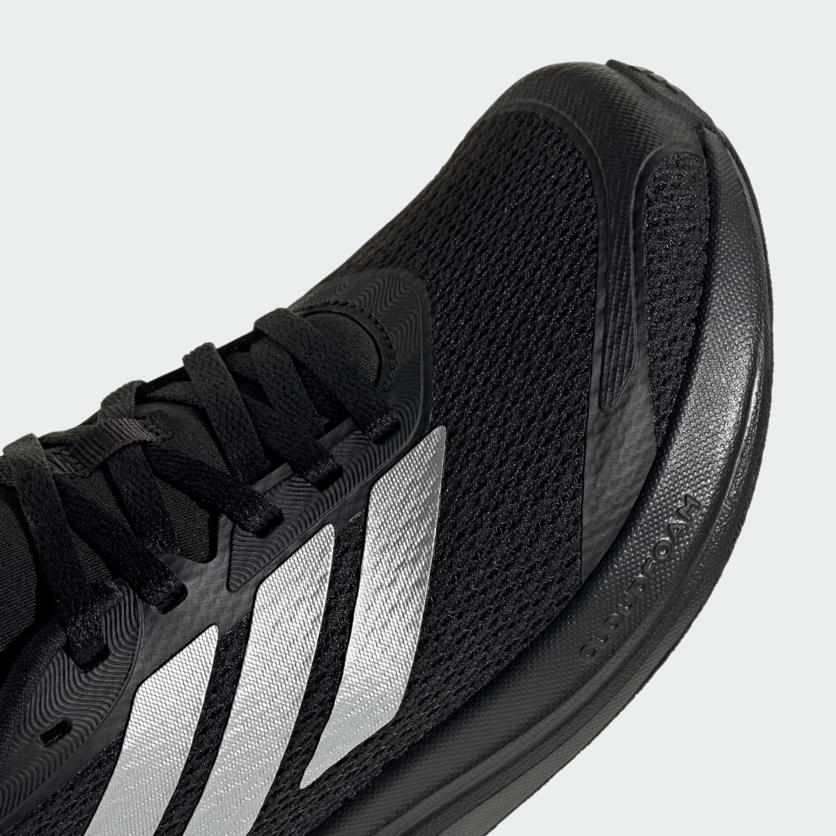 Adidas Kids' Runfalcon 6 Junior Shoes - Core Black / Silver Metallic / Core Black - Image 8