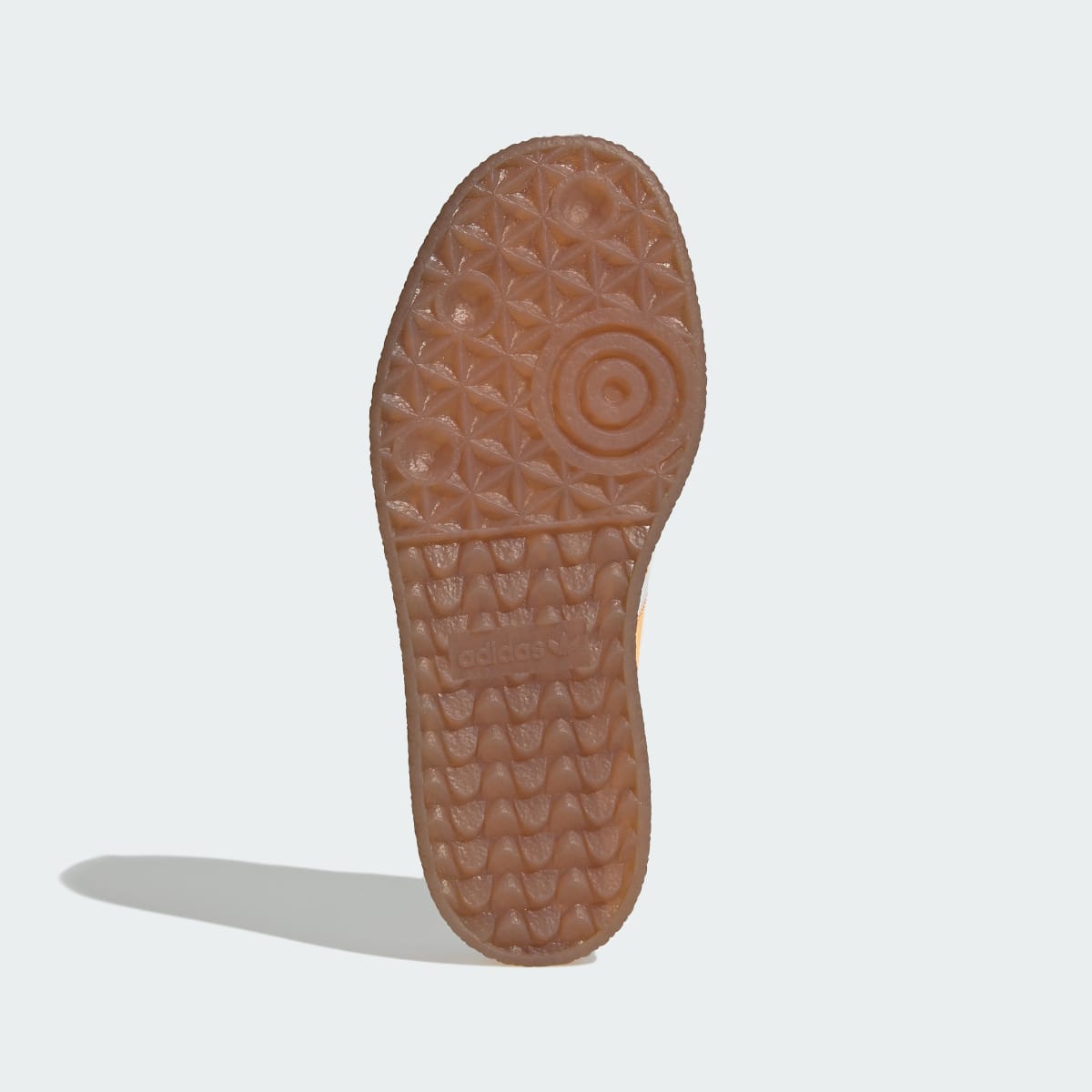 Adidas Kids' SAMBAE SHOES - Cloud White / Acid Orange / Gold Metallic - Image 3