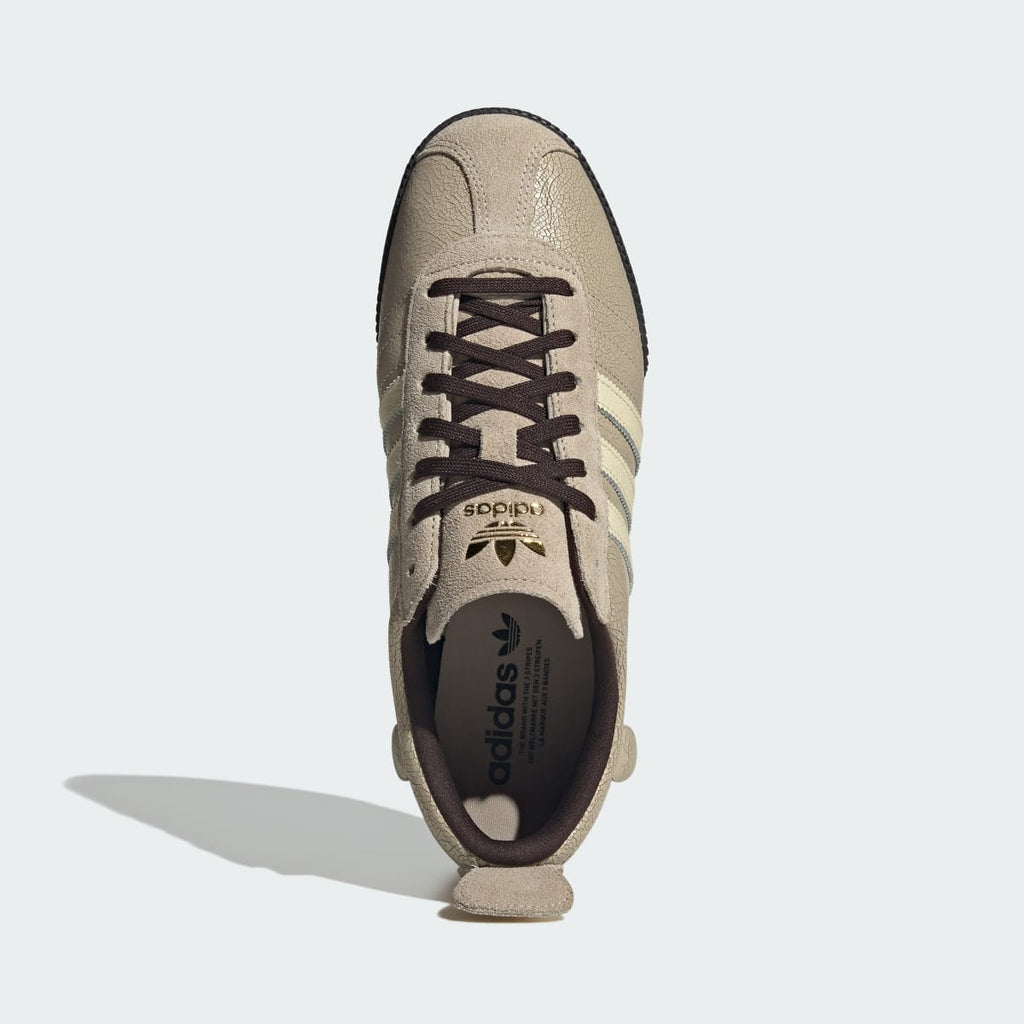 Adidas Men's SAMBA 62 SUPER Shoes - Khaki Three / Warm Vanilla / Core Black - Image 2