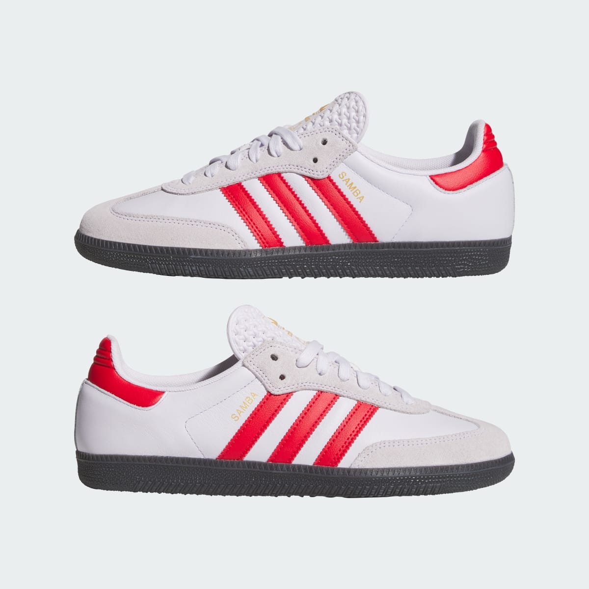 Adidas Men's SAMBA ADV SHOES - Core Black / Frozen Purple / Better Scarlet - Image 7