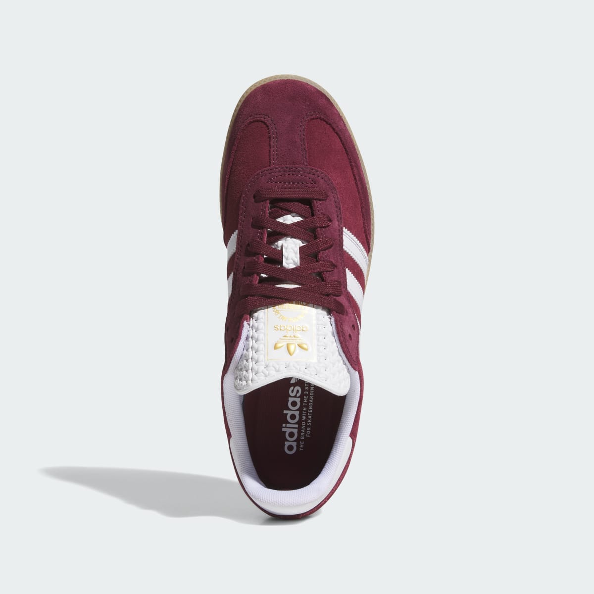 Adidas Men's SAMBA ADV SHOES - Shadow Red / Cloud White / Maroon - Image 2