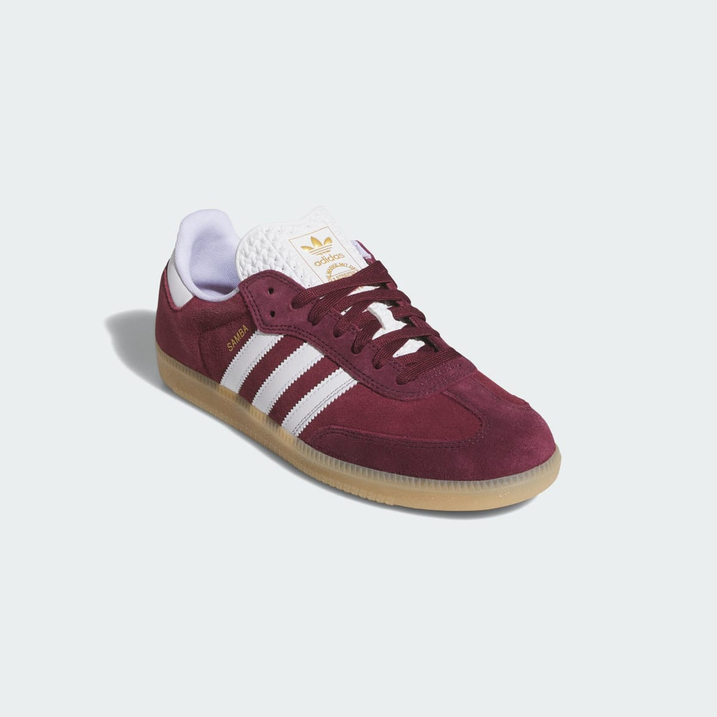 Adidas Men's SAMBA ADV SHOES - Shadow Red / Cloud White / Maroon - Image 4