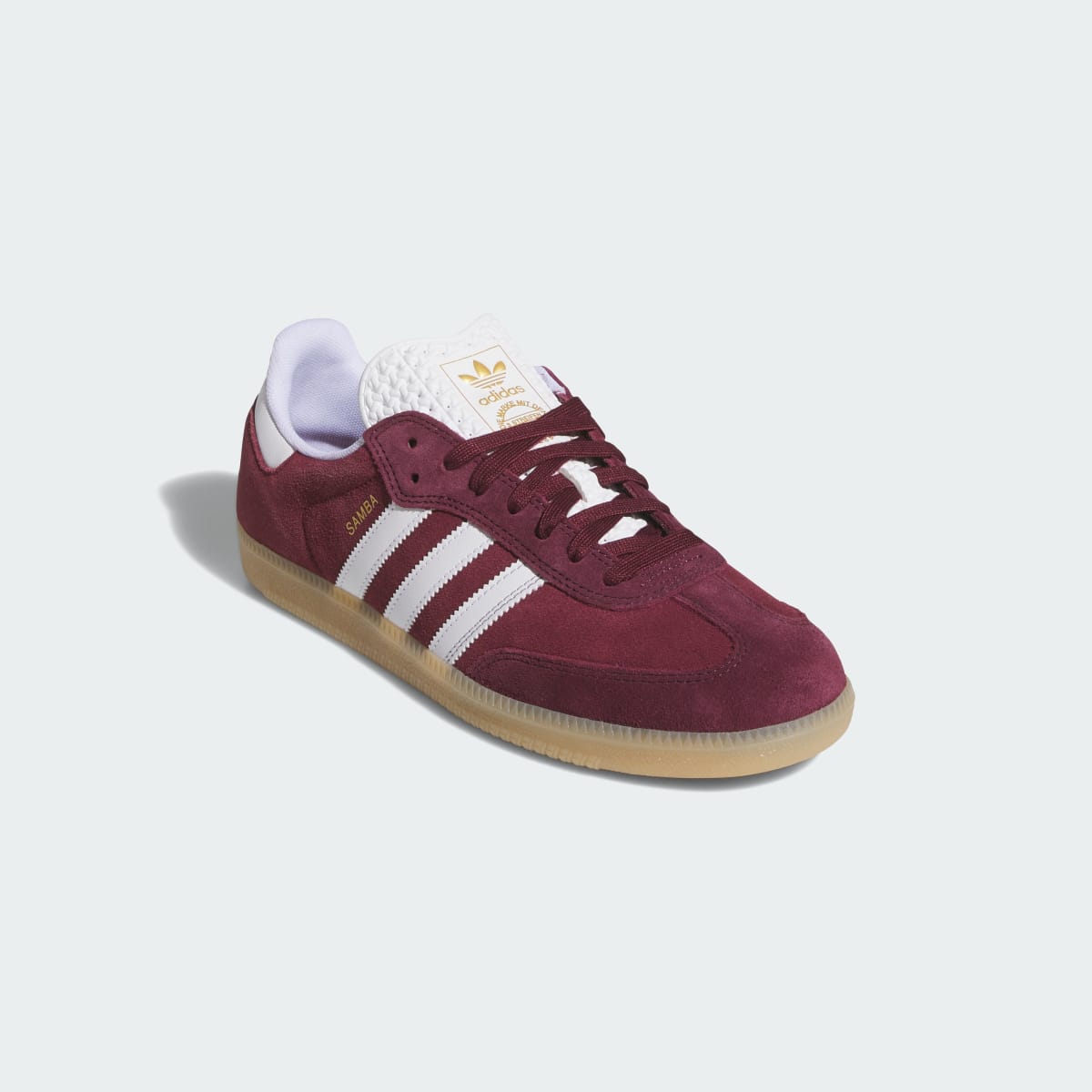 Adidas Men's SAMBA ADV SHOES - Shadow Red / Cloud White / Maroon - Image 4