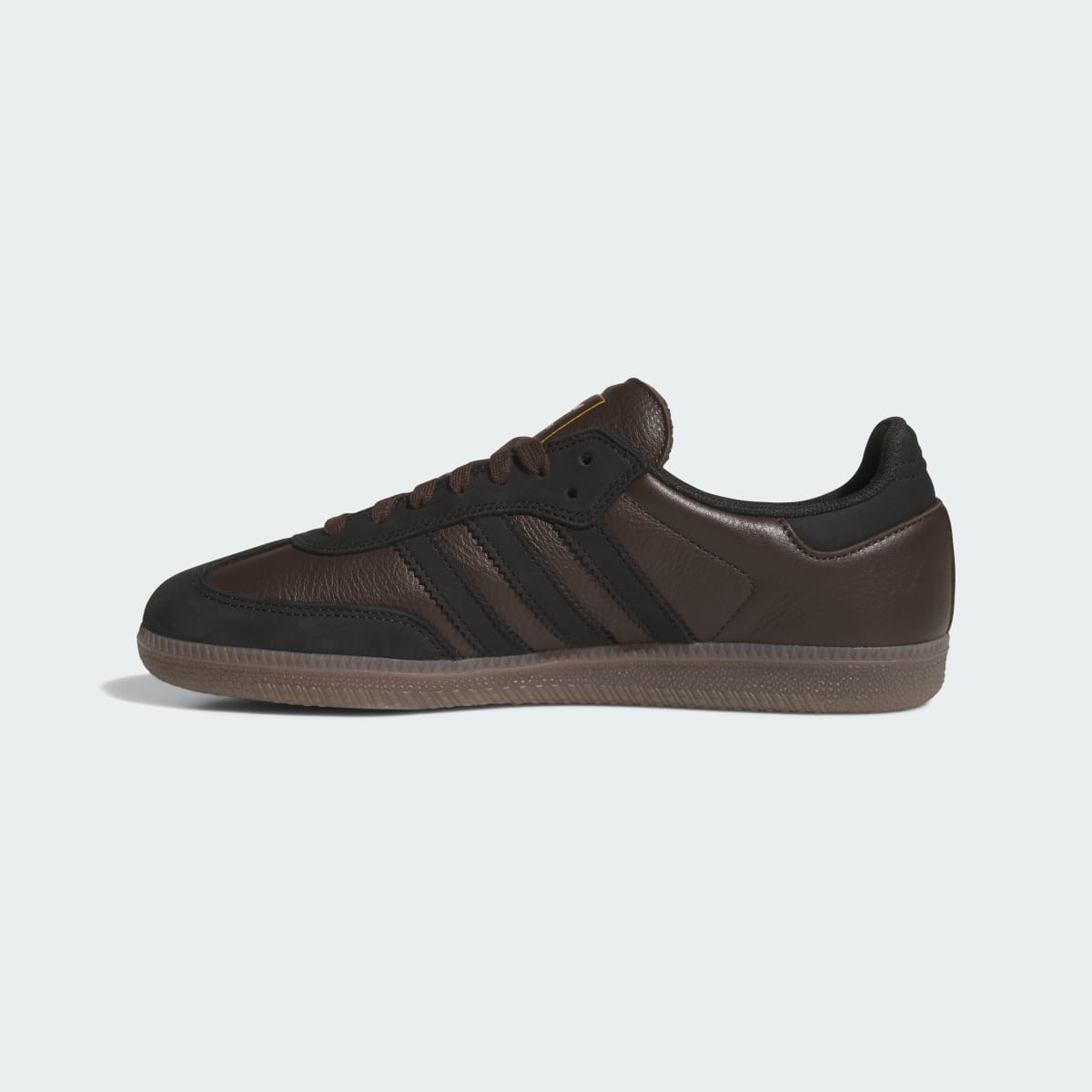 Adidas Men's SAMBA ADV Shoes - Dark Brown / Core Black / Gum - Image 6