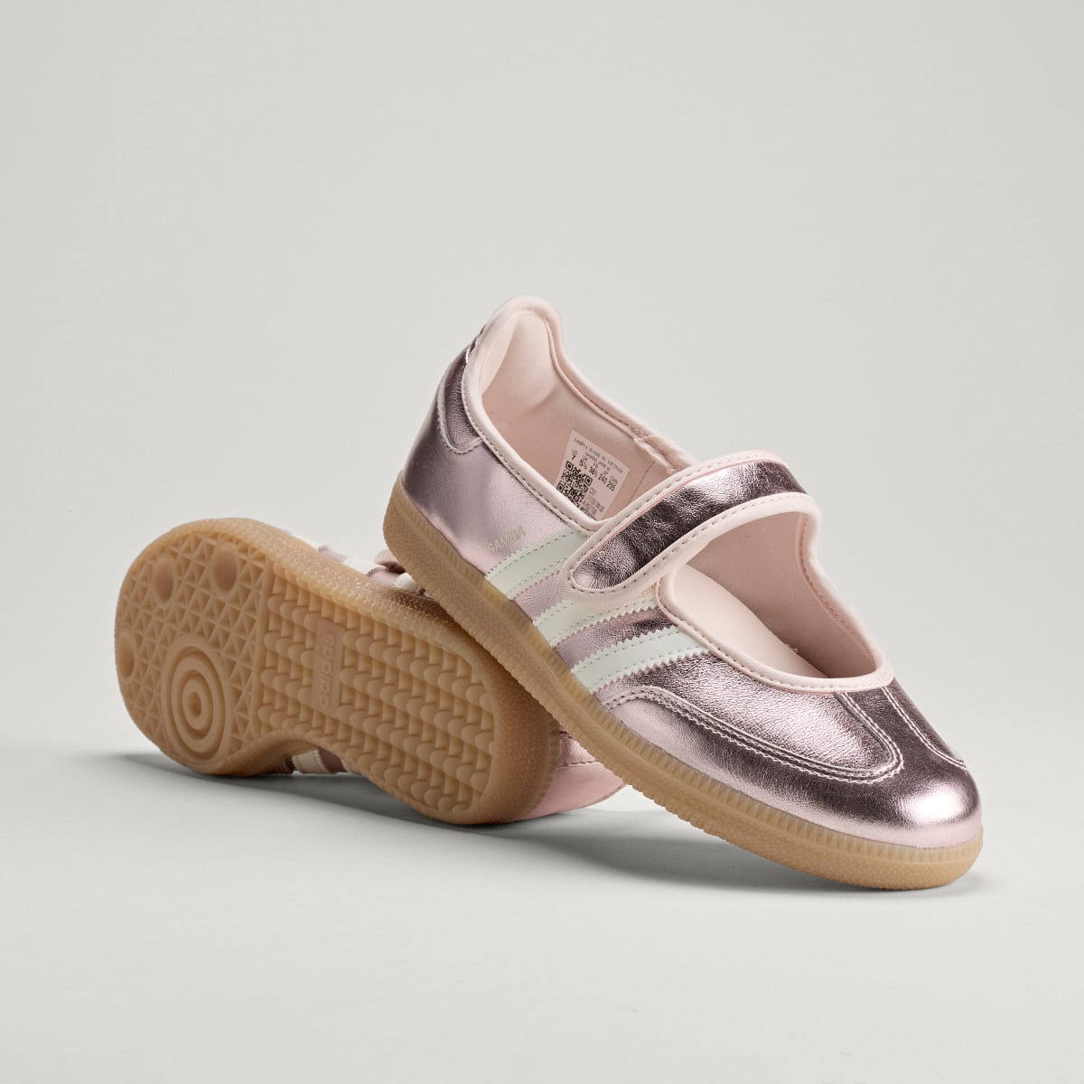 Adidas Women's SAMBA JANE SHOES - Wonder Quartz / Off White / Gum - Image 1