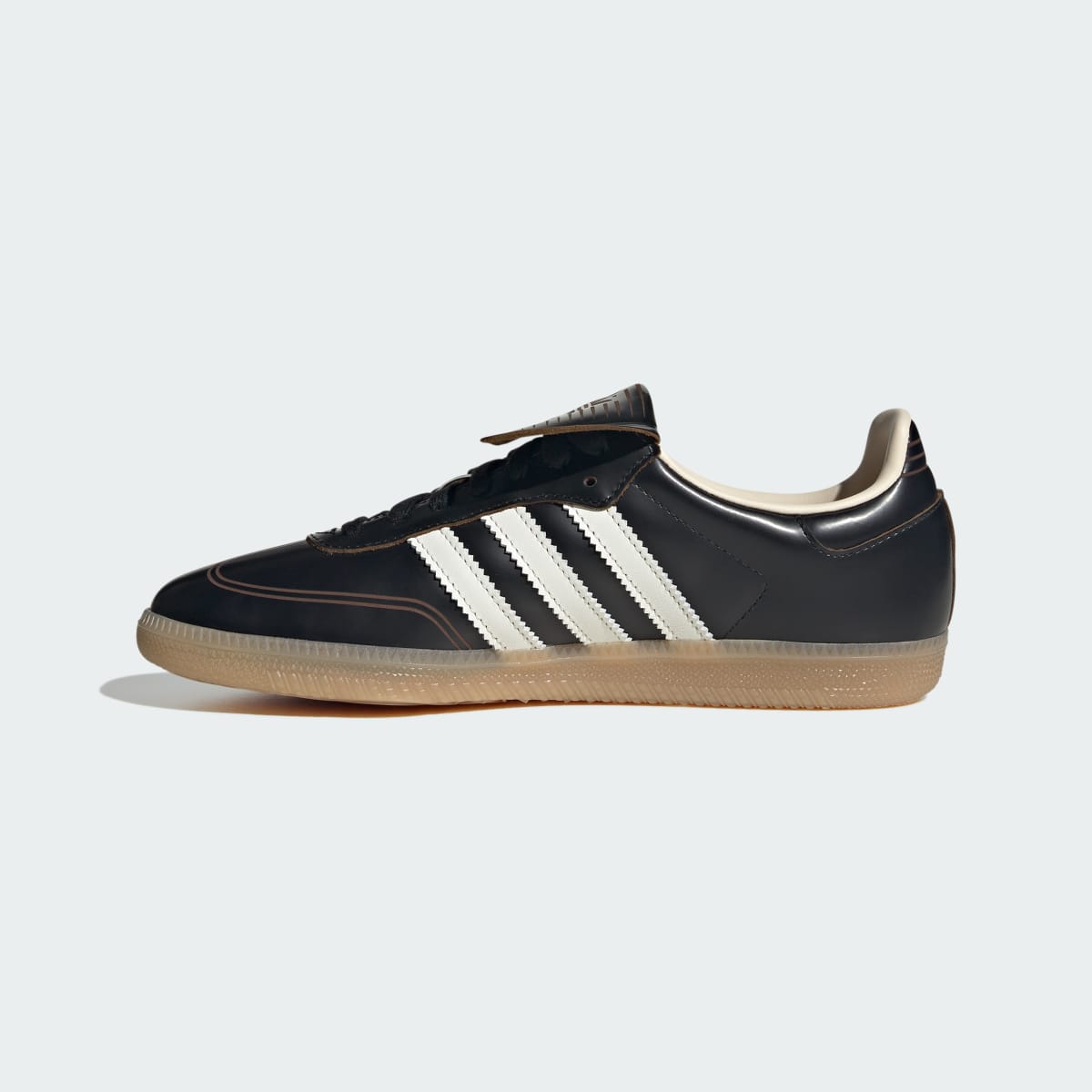 Adidas Men's SAMBA LT SHOES - Core Black / Core White / Bronze Strata - Image 6