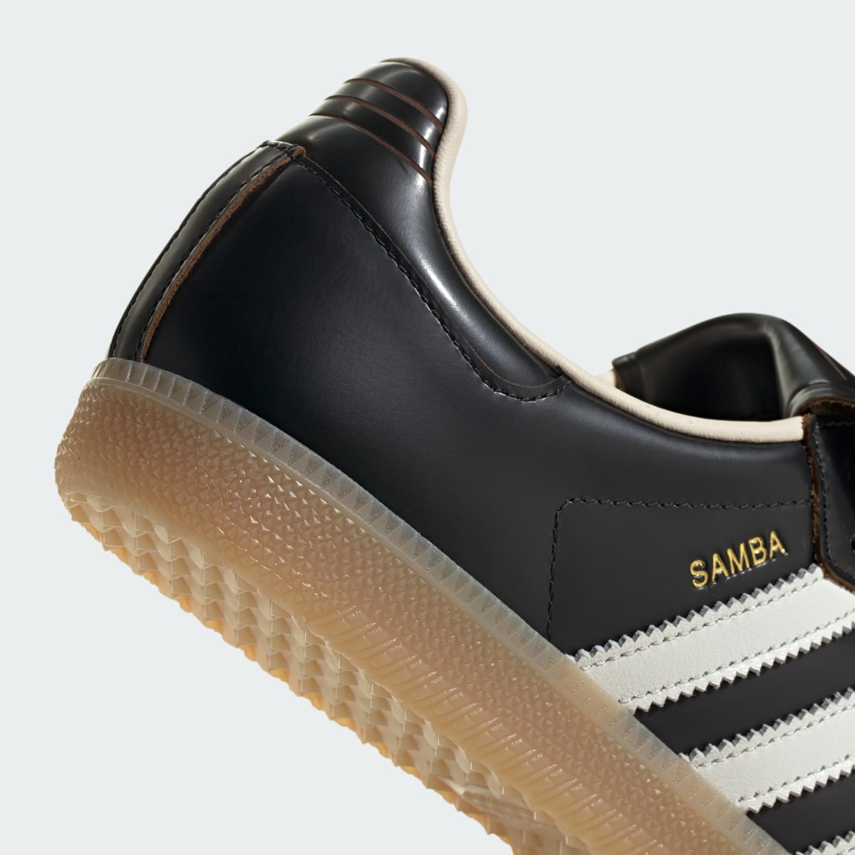 Adidas Men's SAMBA LT SHOES - Core Black / Core White / Bronze Strata - Image 7