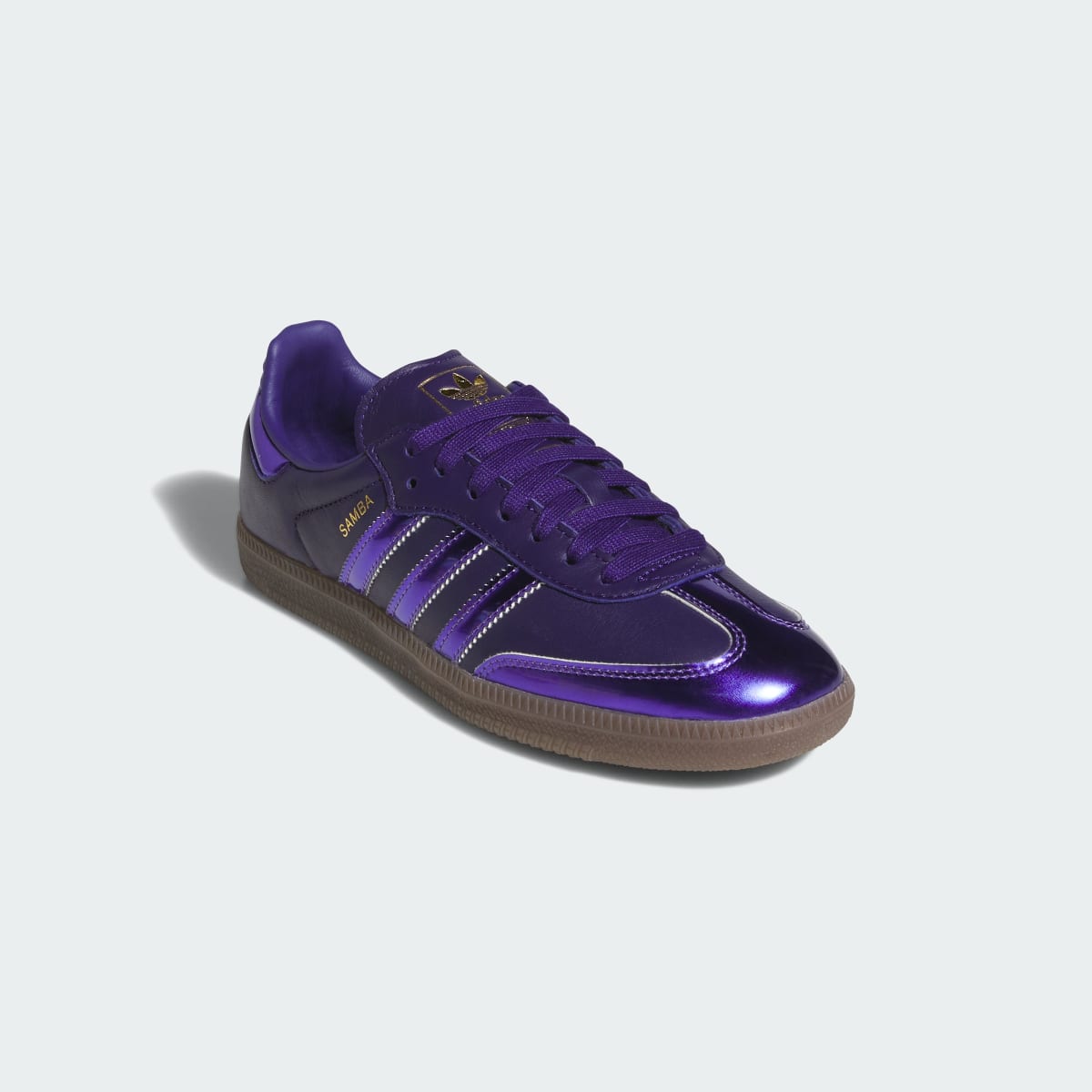 Adidas Women's SAMBA LT SHOES - Collegiate Purple / Purple Rush / Gold Metallic - Image 4