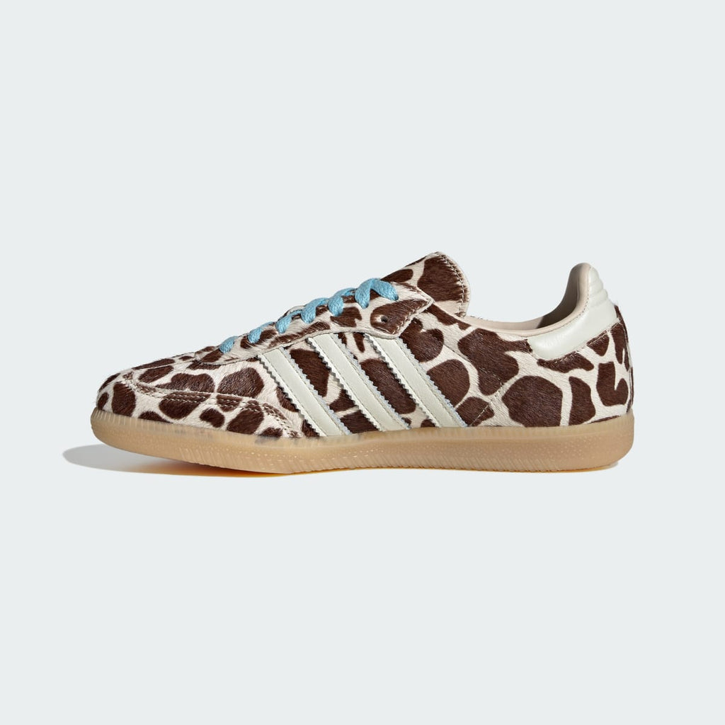Adidas Women's SAMBA OG SHOES - Crystal Linen / Ivory / Gum - Image 5
