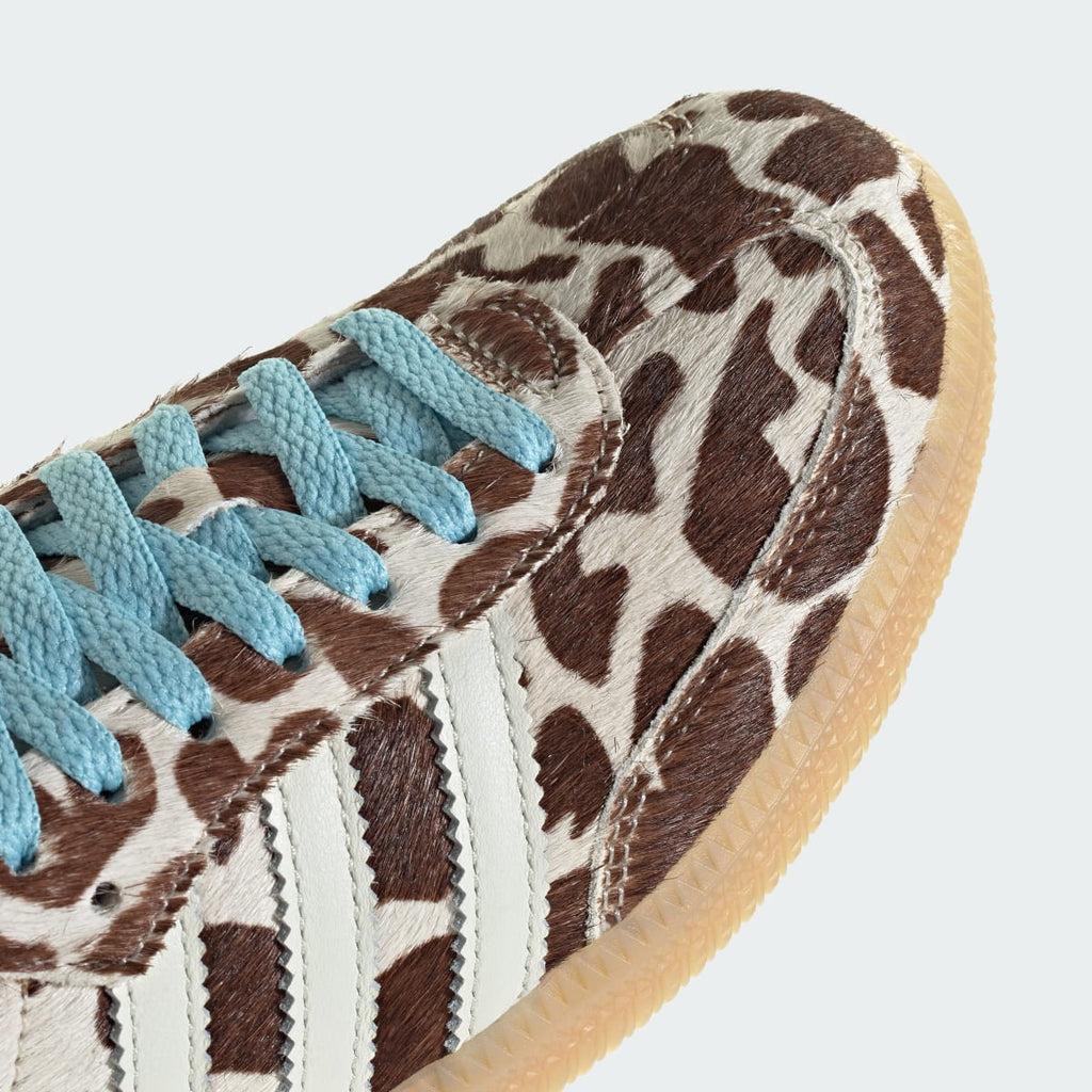Adidas Women's SAMBA OG SHOES - Crystal Linen / Ivory / Gum - Image 8