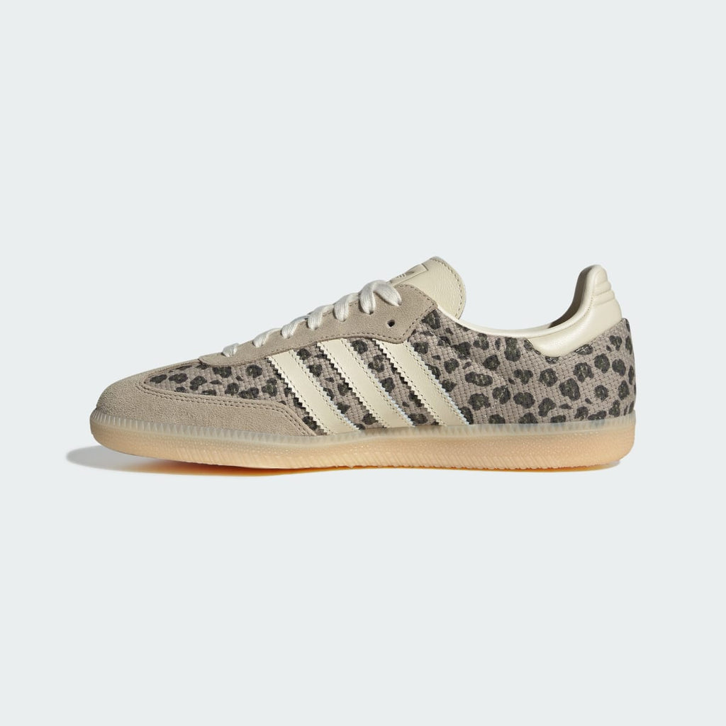 Adidas Men's SAMBA OG SHOES - Khaki Three / Cream White / Sand Strata - Image 6