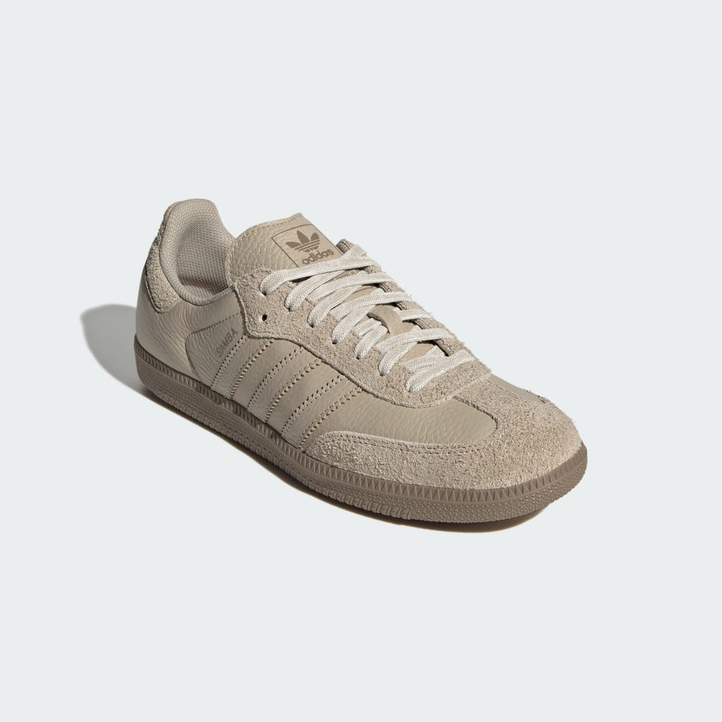 Adidas Women's SAMBA OG SHOES - Khaki Three / Khaki Three / Khaki Six - Image 4