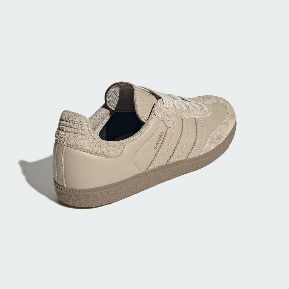 Adidas Men's SAMBA OG SHOES - Khaki Three / Khaki Three / Khaki Six - Image 5