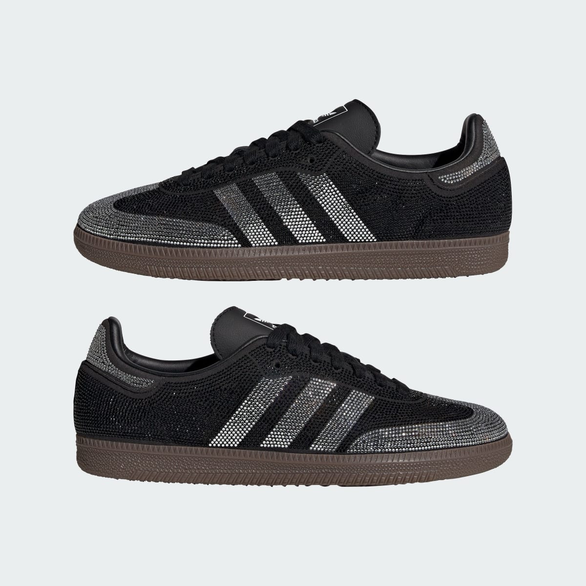 Adidas Women's SAMBA OG SHOES - Core Black / Core Black / Cloud White - Image 8