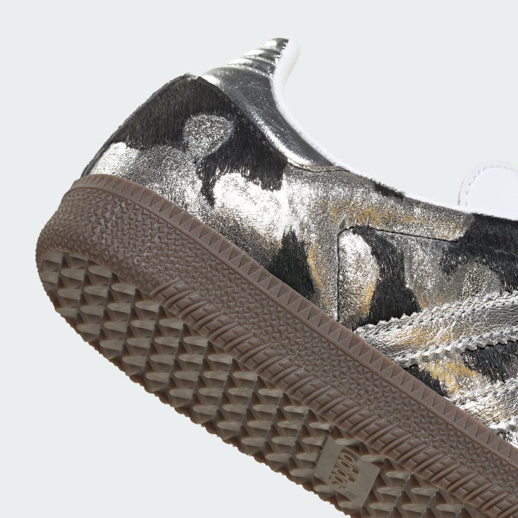 Adidas Women's SAMBA OG SHOES - Core Black / Silver Metallic / Cloud White - Image 7