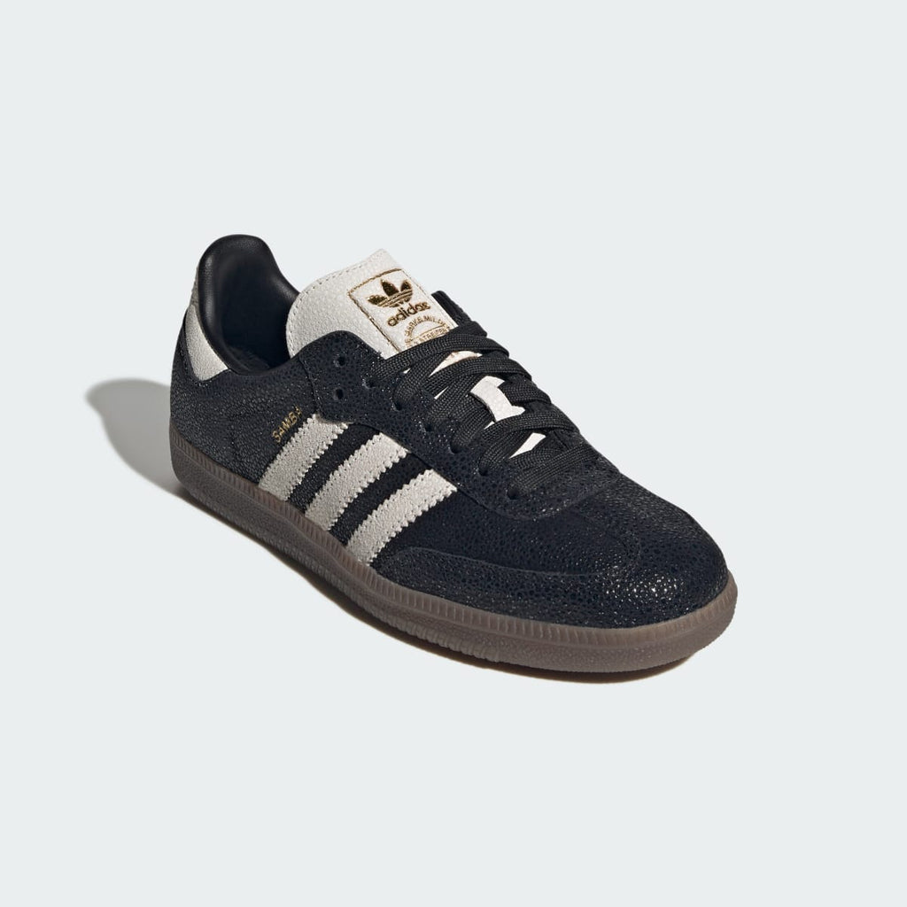 Adidas Women's SAMBA OG SHOES - Core Black / Cloud White / Gum - Image 4