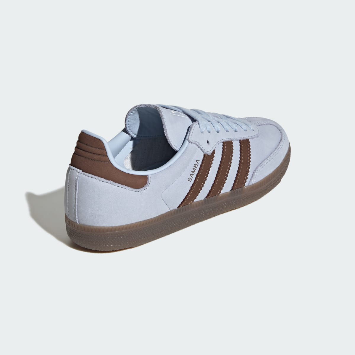 Adidas Women's SAMBA OG SHOES - Crystal Sky / Earth Strata / Cloud White - Image 6