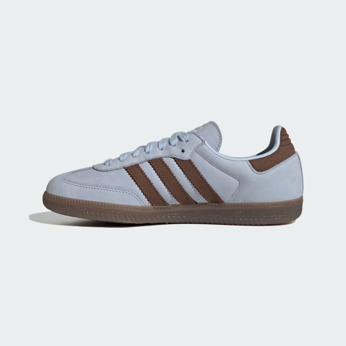 Adidas Women's SAMBA OG SHOES - Crystal Sky / Earth Strata / Cloud White - Image 7